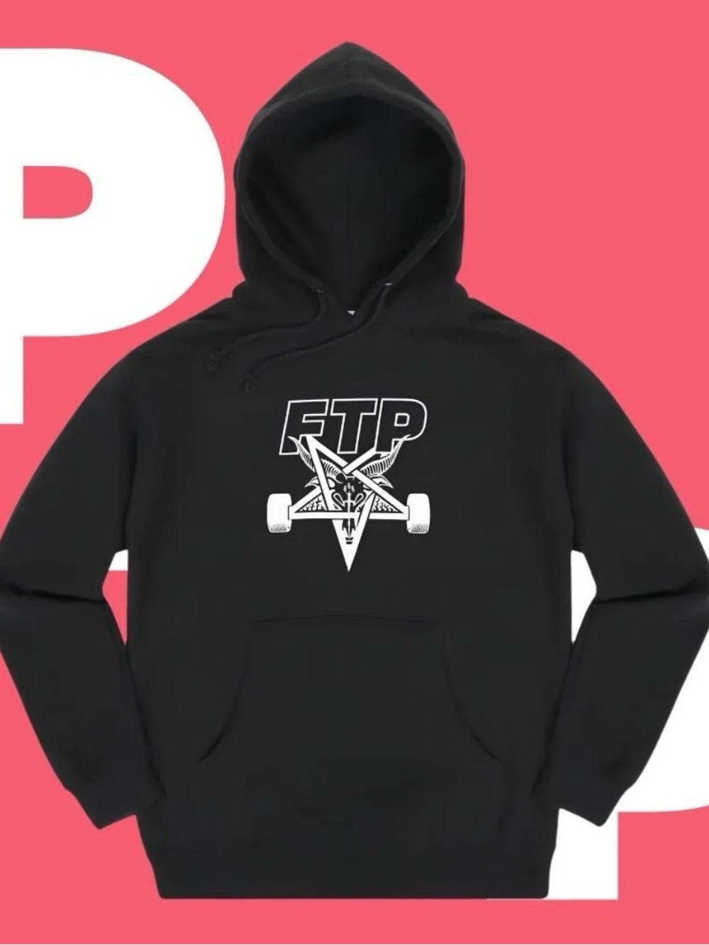 FTP x Thrasher Skategoat Pullover Hoodie (Large)